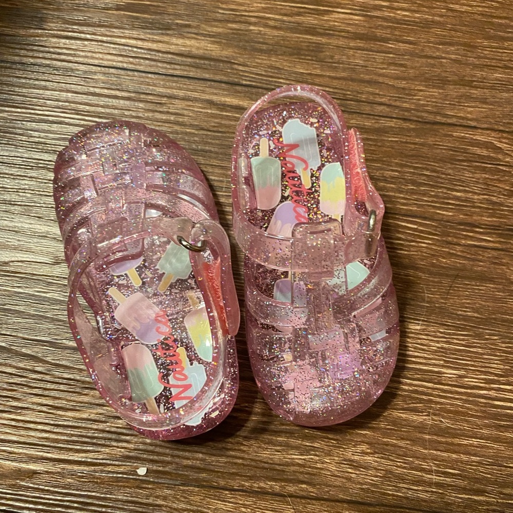 Nautica baby jelly shoes